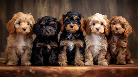Cavapoo colors. Color. Cavapoos are available in a wide range of colors but the chocolate gene is recessive and considered rare. Most in-demand Cavapoo colors include deep ruby red and chestnut color. These puppies can cost nearly $2500. Here are approximate 2021 price ranges according to Bestcavapoos.com for different coat colors: 