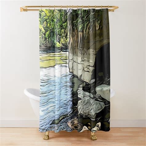 Cave Graphic Shower Curtains Redbubble