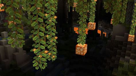 Cave Vines in Minecraft