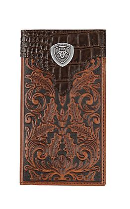 Find men's western wallets from the best brands at Cavender's. Shop leather wallets with embroidered and hand-tooled designs to show off your western style ... . 