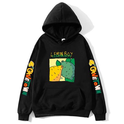 Cavetown Lemon Boy Hoodies Singer Song Cartoon Gedrukt …