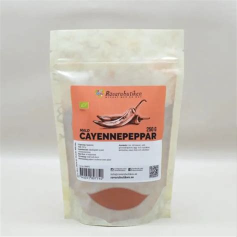 Cayennepeppar hälsoeffekt