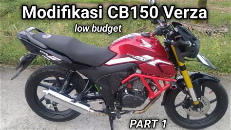 Cb 150 Verza Modif: Modifikasi CB Verza 150: Tingkatkan Performa Motor Anda Saat image 1