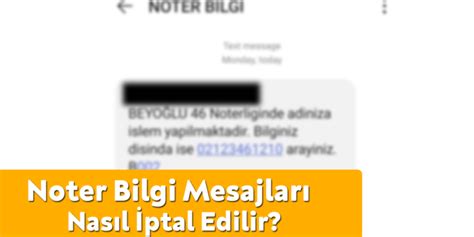 Cb mesajları nasıl iptal edilir