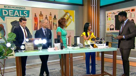 On this week's edition of CBS Mornings Deals, lifestyle expert Gayle Bass shows us three items including the Revolution touch-screen toaster with panini mode that might just make your day a little ....