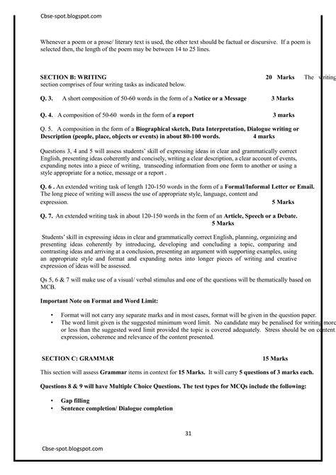 Cbse spot blogspot.  Social Media Version (Short, Shareable) Writing A Serious Concern About...