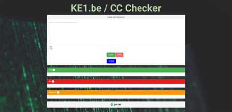 Cc checker kea ke1. .  ...