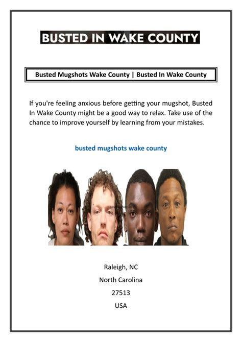 Ccbi mugshots wake county.  Regularly updated.  Busted In Wake CO.  Step 3: View rec...