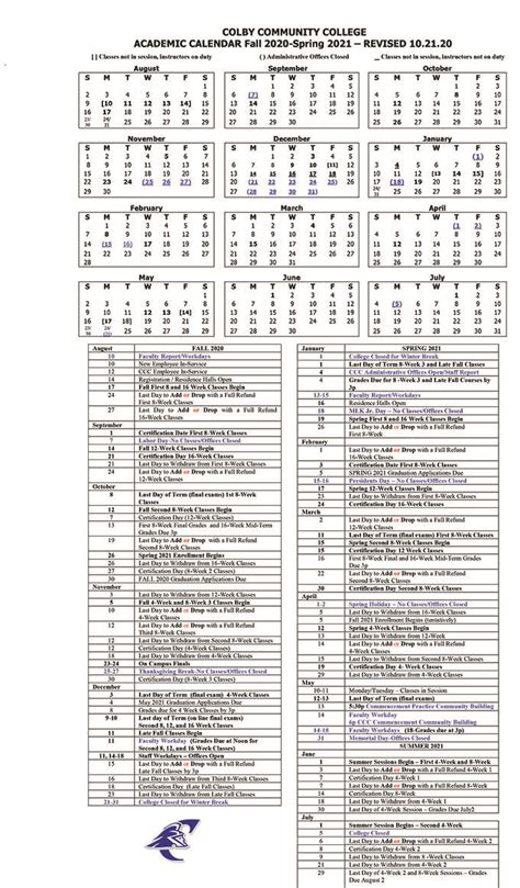 Ccc Sda Education Calendar