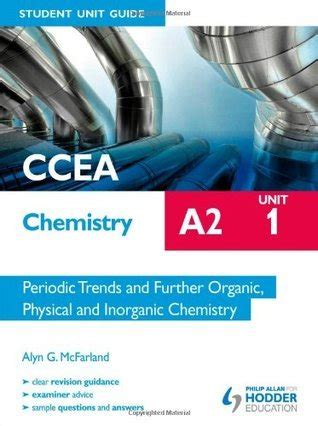 Ccea chemistry a2 student unit guide unit 1 periodic trends and further organic physical and inorganic chemistry. - Veterinary practice management a practical guide.