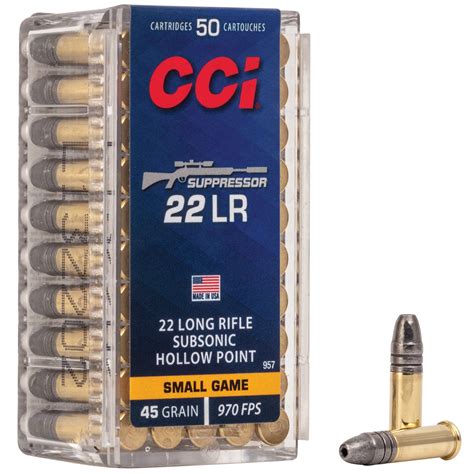 Cci suppressor 22 lr canada.  Whether it&rsquo;s plinking or small game hu...