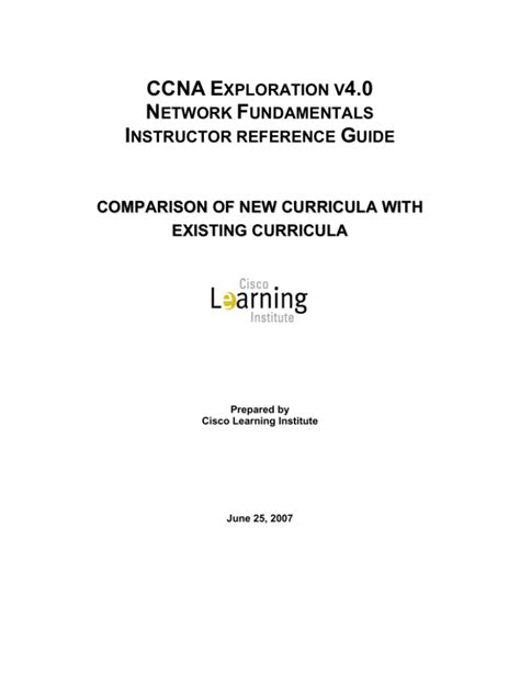 Ccna exploration 4 0 network fundamentals instructor packet tracer lab manual. - Remmius palaemon und die römische ars grammatica..
