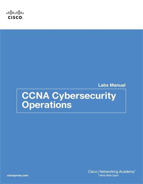 Ccna security lab manual the only authorized lab manual for the cisco networking academy ccna security course. - L' arte, la scienza e la vita.