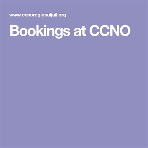 Ccno latest bookings. Things To Know About Ccno latest bookings. 