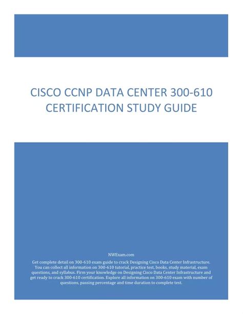 Ccnp Data Center Study Guide