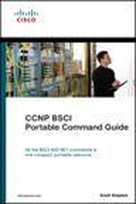 Ccnp bsci portable command guide by scott empson 2007 05 20. - Husqvarna viking designer diamond service manual.