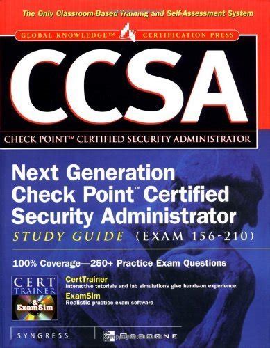 Ccsa next generation check point tm certified security administrator study guide exam 156 210. - Por la raza que represento, hablo.