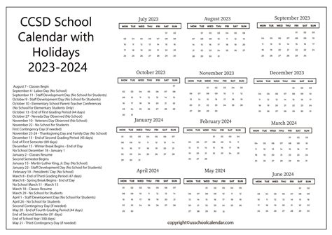 Ccsd 2223 Calendar