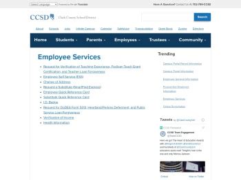 The HCM system provides an Employee Self Service (ESS) portal for CCSD employees as well as the Manager Self Service (MSS) portal for administrators, managers, and reviewers. The system can be accessed via the HCM icon on the desktop or by going to . hcm.ccsd.net. The HCM system is compatible with Mozilla Firefox, Google Chrome, and most mobile . 