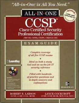Ccsp cisco certified security professional certification all in one exam guide exams securcspfa csvpn csids. - 2006 acura tl clutch master cylinder manual.