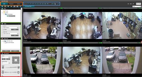 Cctv camera live view on pc