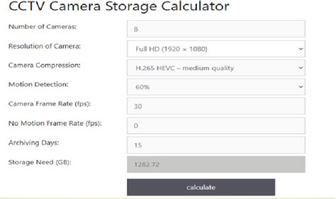 Cctv storage calculator with raid.  FREE shipping, friendly support, and 30-d...