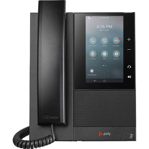 The CCX 500 and CCX 505 business media phones have workers feeling confident they’ll sound professional on every call. No word or inflection is missed, thanks to Poly legendary audio quality. Install anywhere with Wi-Fi included on the CCX 505.. 