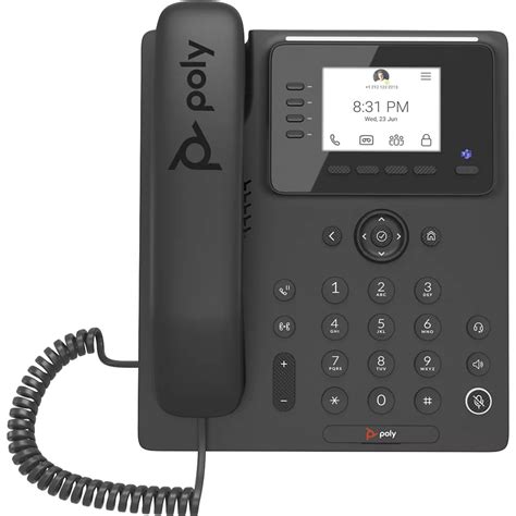 The Poly CCX 350 Microsoft Teams integrated IP phone offers industry-leading HD audio, giving you incredible value at a great price.. 