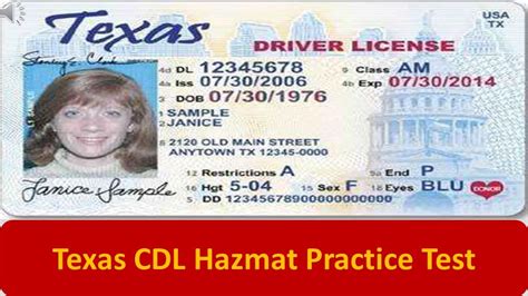 Cdl hazmat practice test texas. Things To Know About Cdl hazmat practice test texas. 