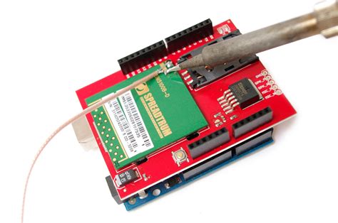 Cdma arduino.  Arduino Cellular Shield Tutorial: The Arduino Cellular Sh...