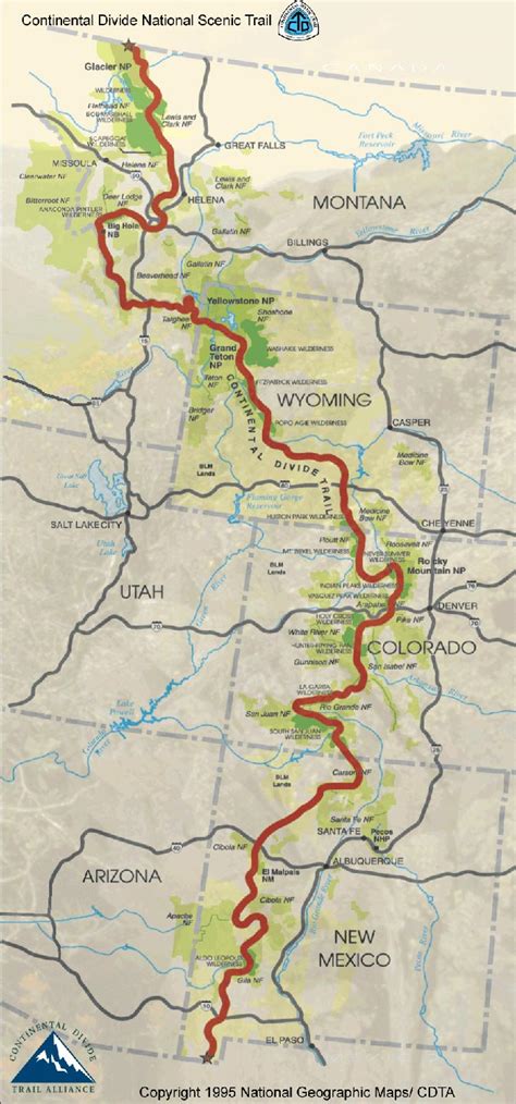 Cdt trail map. See full list on greenbelly.co 