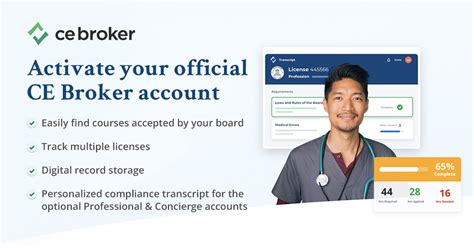 Ce broker login. It's a great way to track credits.”. Sign up for a free Basic Account, gain access to helpful continuing education tracking tools, and get started on your path to compliance for the North Carolina Acupuncture Licensing Board, North Carolina Board of Chiropractic Examiners, North Carolina Board of Podiatry Examiners, North Carolina Board of ... 