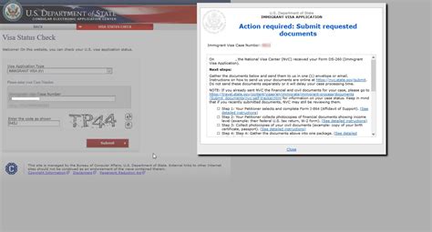 Welcome to the Consular Electronic Application Center – Immigrant/Diversity Visa portal. To access your case, please enter your case number below.. 