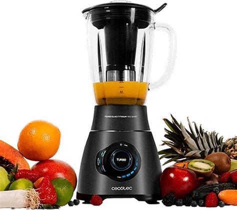 Cecotec mixer glass power black titanium 1800 Advance 1800w …