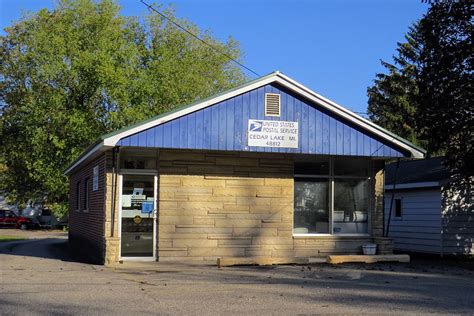 Cedar Lake Post Office in Cedar Lake, Michigan - County …