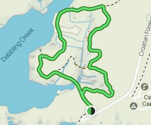 Cedar Point Tideland Trail Map, Guide - North Carolina