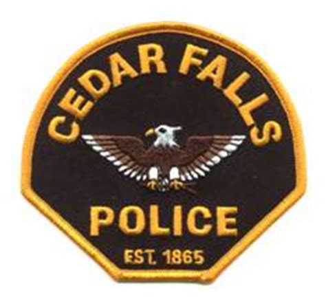 Cedar falls iowa police log. Jan 3, 2019 0 CEDAR FALLS POLICE LOG Valorie Gaye Juhl, 54, of 2406 W. Third St., was arrested Dec. 17 at her home for serious domestic assault. She allegedly assaulted Anthony Juhl. Carter... 