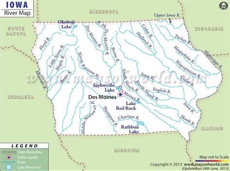 Cedar river iowa map - Iowa Blog