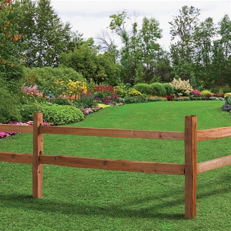 Cedar split rail fence. We have several styles to choose from--traditional split rail (by far the most popular fence in our area), western red cedar, round post & rail as well as vinyl and wood board fences. The Split Rail Fence store is a local, family owned business, dedicated to giving you the best pricing in the market along with unrivaled customer service and ... 