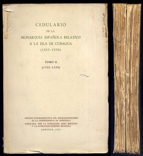 Cedulario de la monarquía española relativo a la isla de cubagua, 1523 1550. - Trip generation users guide complete 3 vol set 7th edition volumes 1 3.