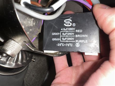 Capacitor from Amazon: https://geni.us/KLH3My Hunter ceiling fan was spinning slow for a while even on high speed. A capacitor I found off Amazon for cheap (.... 