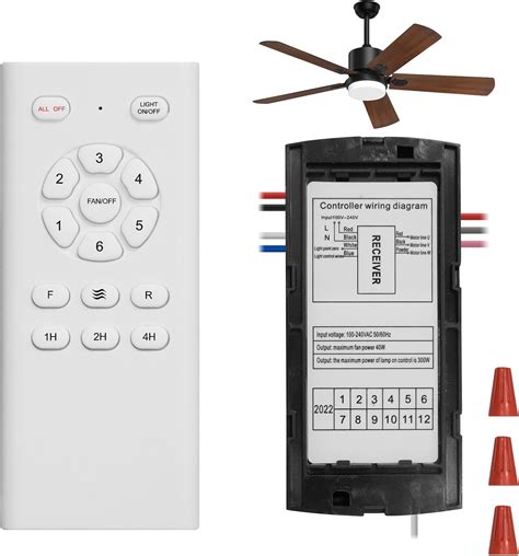 Ceiling fan remote control kit.  For the discerning eye, this 52-inch Product Descript...
