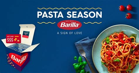 Celebrate Barilla Pasta Season