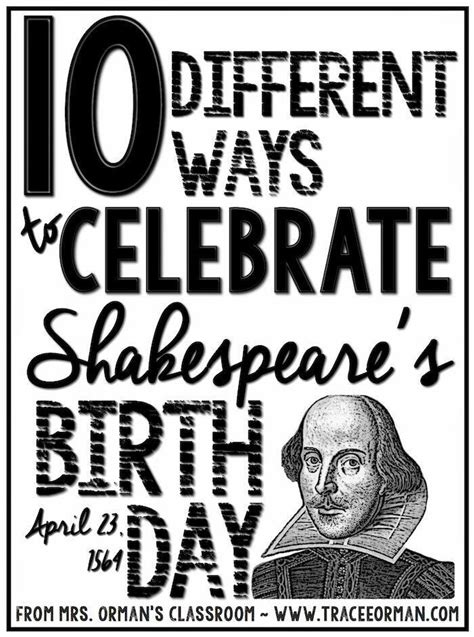 Celebrate Shakespeare