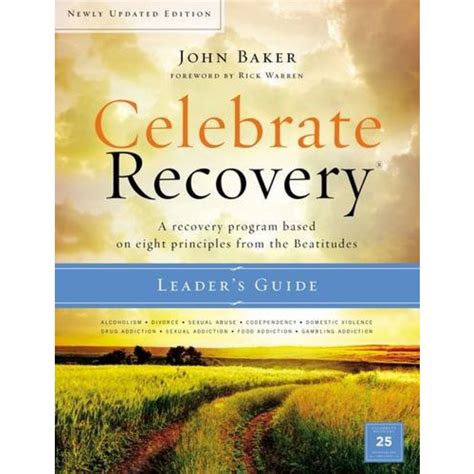 Celebrate recovery leaders guide by john baker. - Problèmes actuels à la lumière de l'évangile..