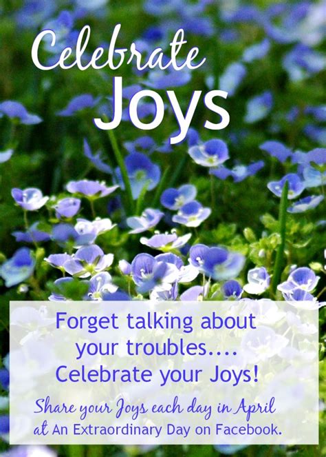 Celebrate the joys of
