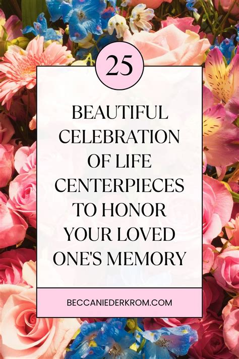 Celebration of life schedule example.  Each Find beautiful celebration of lif...