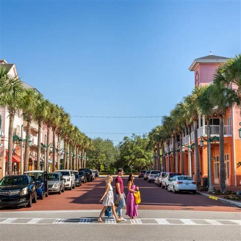 Celebration town center. Originally developed by the Walt Disney Company, Celebration, FL is a master planned community near Walt Disney World. The design of this award-winning community includes a downtown, health center, school, post office, town hall, golf course, and a blend of townhouses, apartments and estate homes co-mingled within the same neighborhoods. 