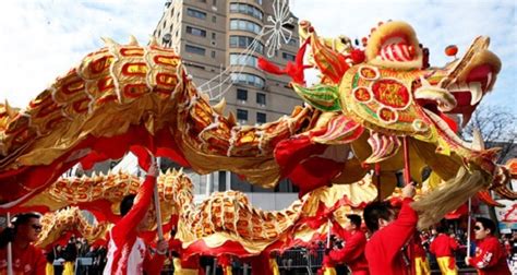 Celebrations on Chinese New Year 2024 in Flushing Queens