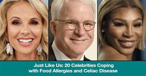 Celebrities Who Have Food Allergies Just Like the Rest of Us